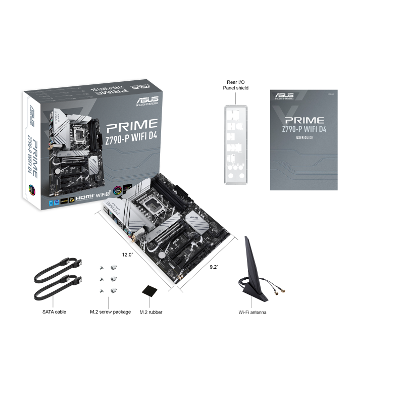 ASUS Prime Z790-P WIFI D4 Gaming Carte mère Sockel Intel LGA1700 thumbnail 3