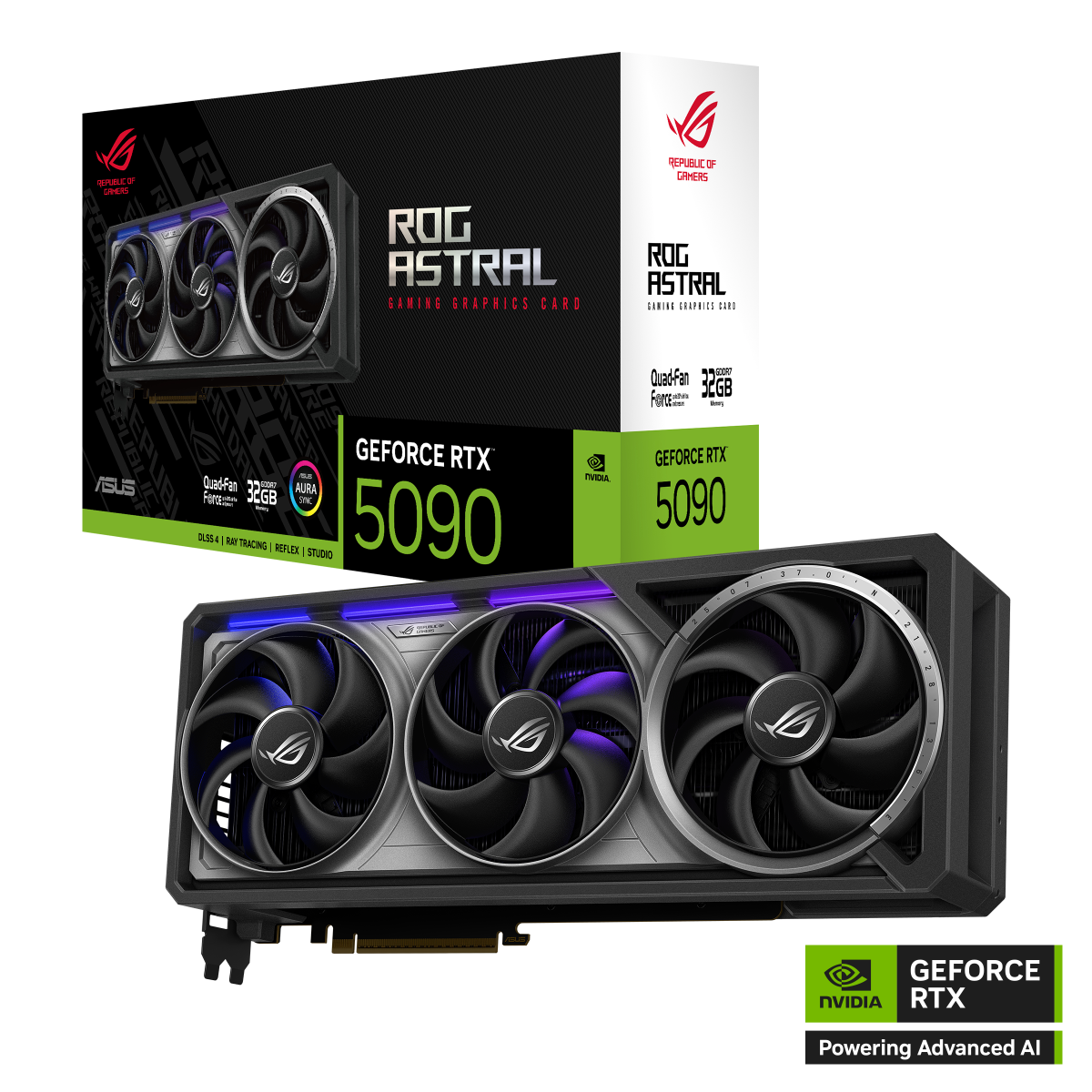 ASUS ROG Astral GeForce RTX 5090 32GB GDDR7 Gaming Grafikkarte 1