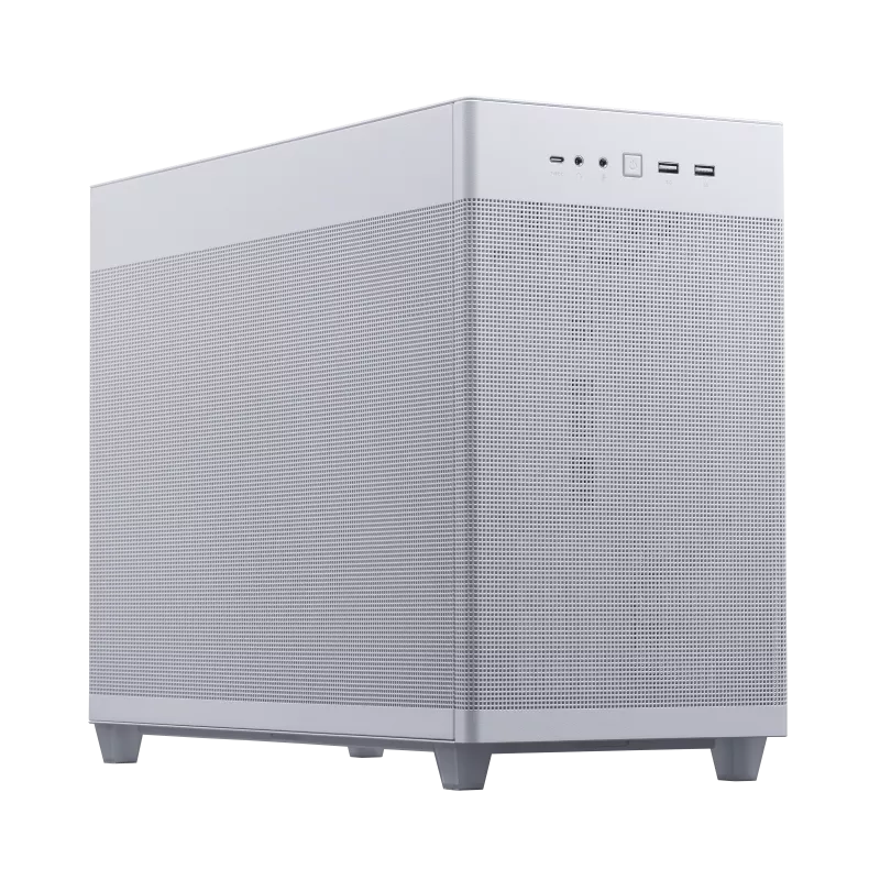 ASUS Prime AP201 Tempered Glass MicroATX case white 2