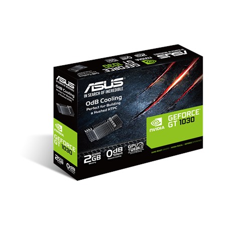 ASUS GeForce GT1030-SL-2G-BRK Low-Profile Grafikkarte thumbnail 4