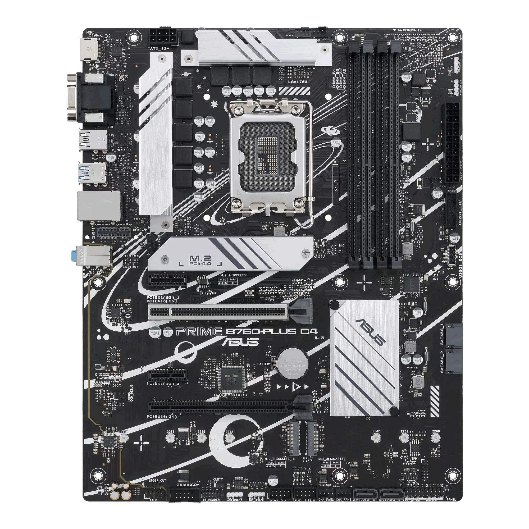 ASUS PRIME B760-PLUS D4 Gaming Mainboard Sockel Intel LGA 1700