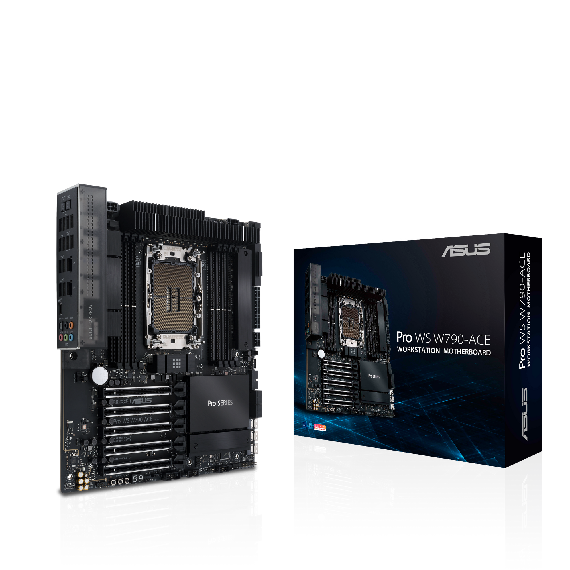 ASUS Pro WS W790-ACE workstation motherboard socket Intel LGA 4677 