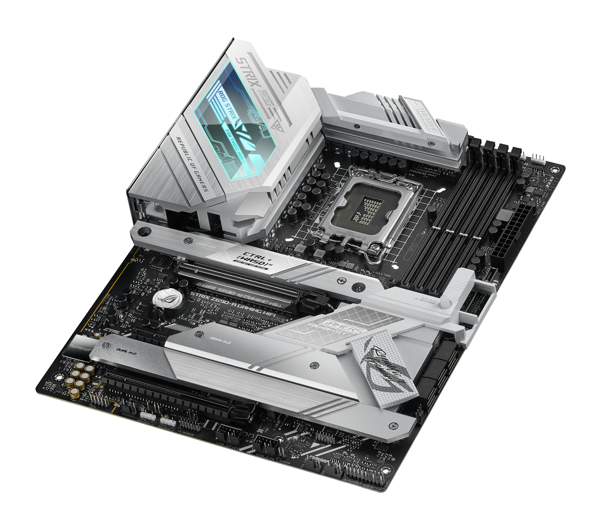 ASUS ROG STRIX Z690-A GAMING WIFI Mainboard Sockel Intel LGA 1700 thumbnail 5