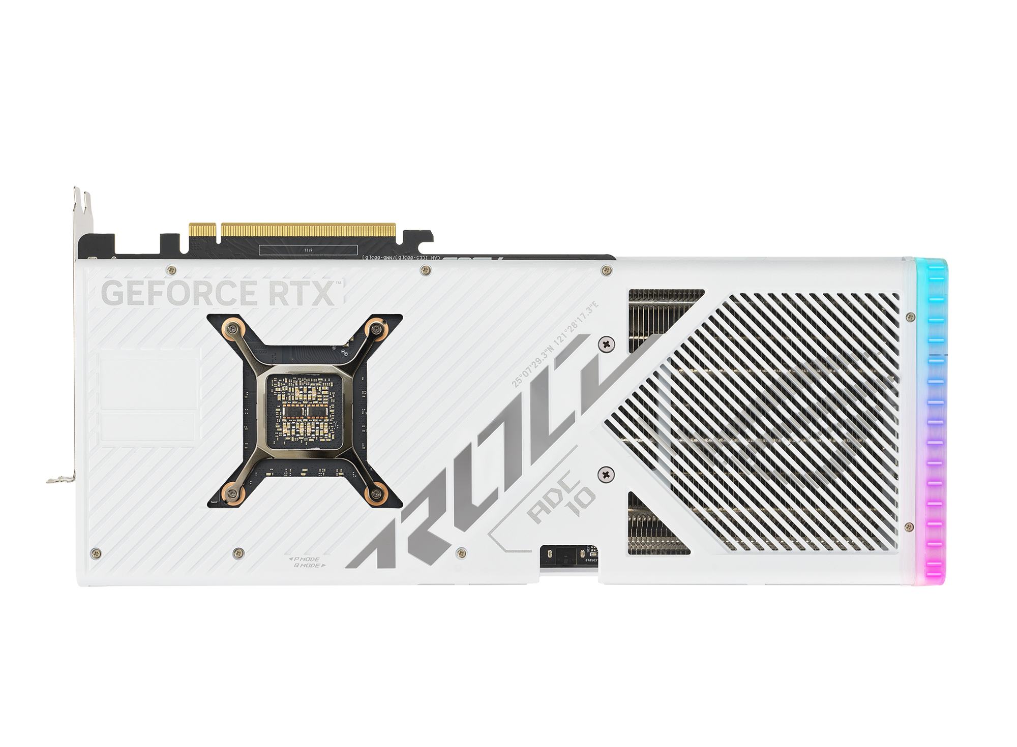 ASUS ROG Strix GeForce RTX 4080 16GB White OC Edition GDDR6X Gaming Graphics Card thumbnail 6