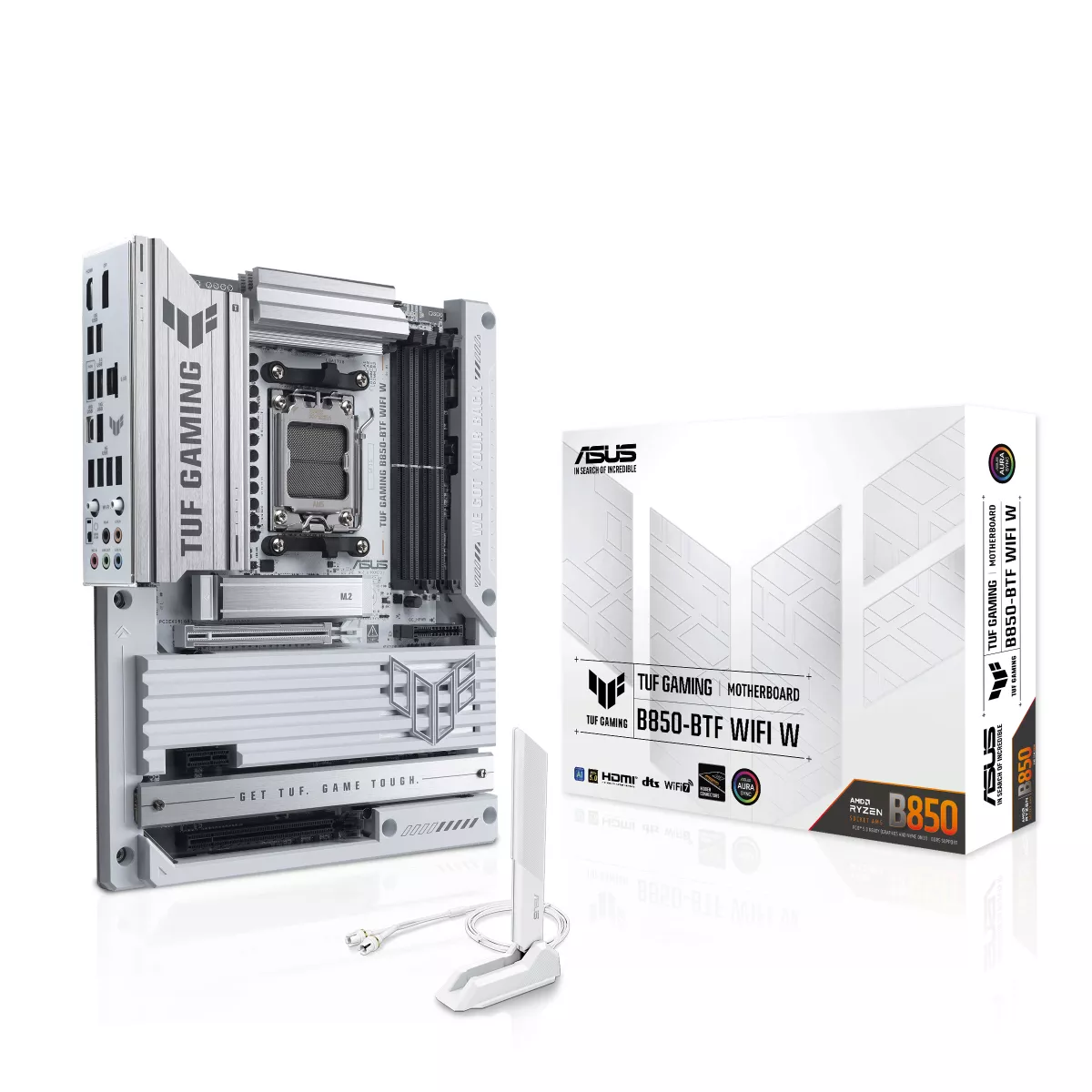 ASUS TUF GAMING B850-BTF WIFI W Mainboard Sockel AMD AM5 ASUS TUF GAMING B850-BTF WIFI W Mainboard Sockel AMD AM5