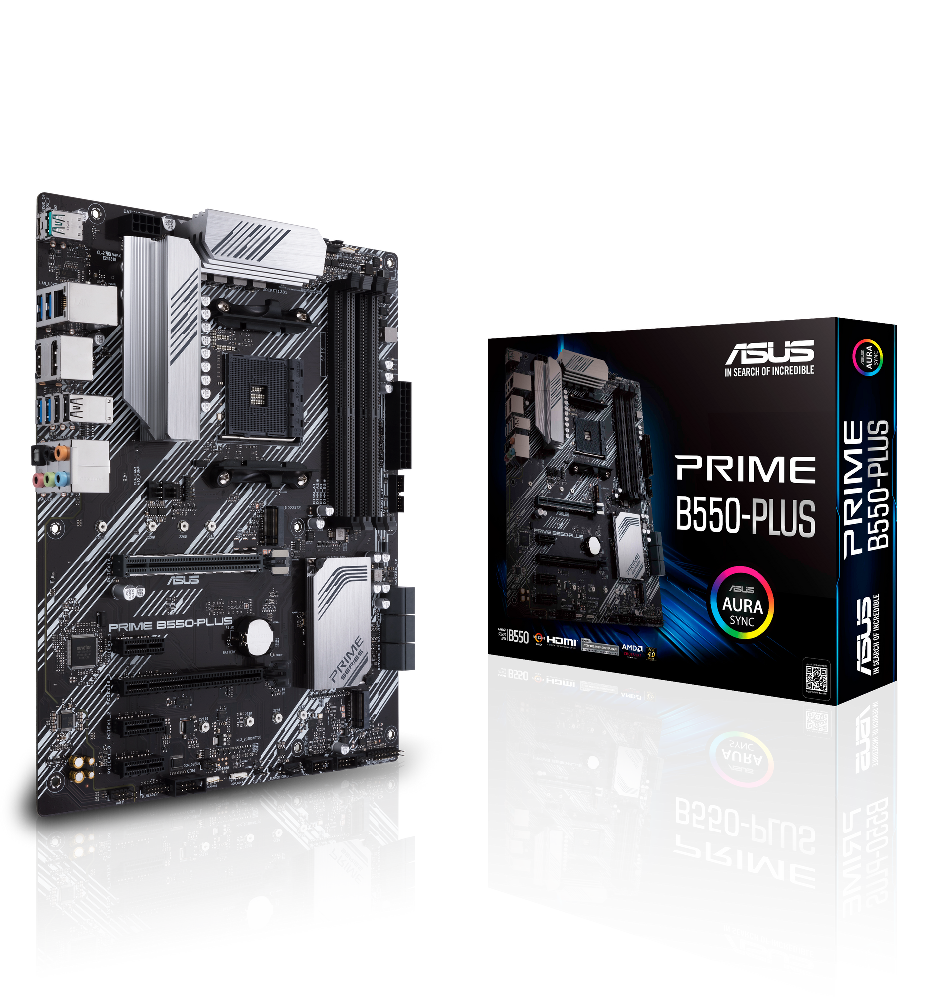 ASUS Prime B550-Plus Gaming Mainboard Sockel AM4 thumbnail 3