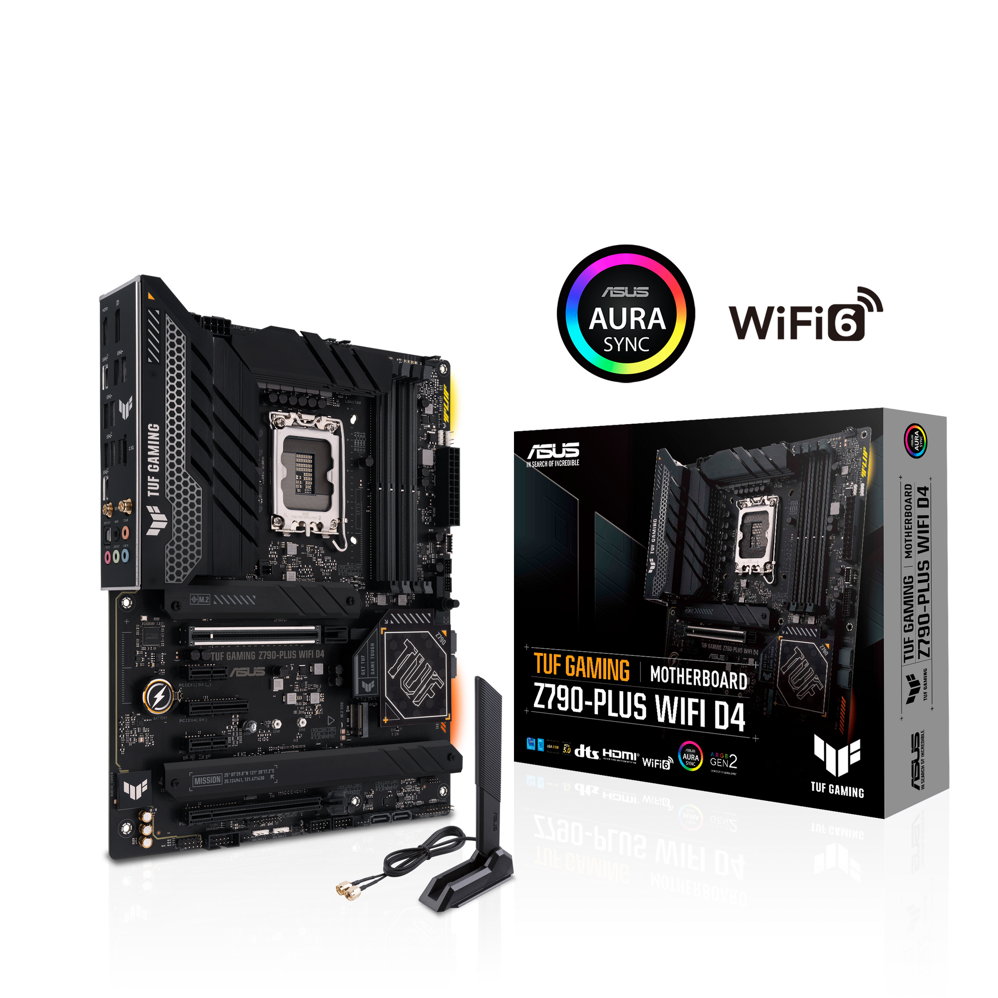 ASUS TUF Gaming Z790-Plus WIFI D4 Mainboard Sockel Intel LGA1700 2
