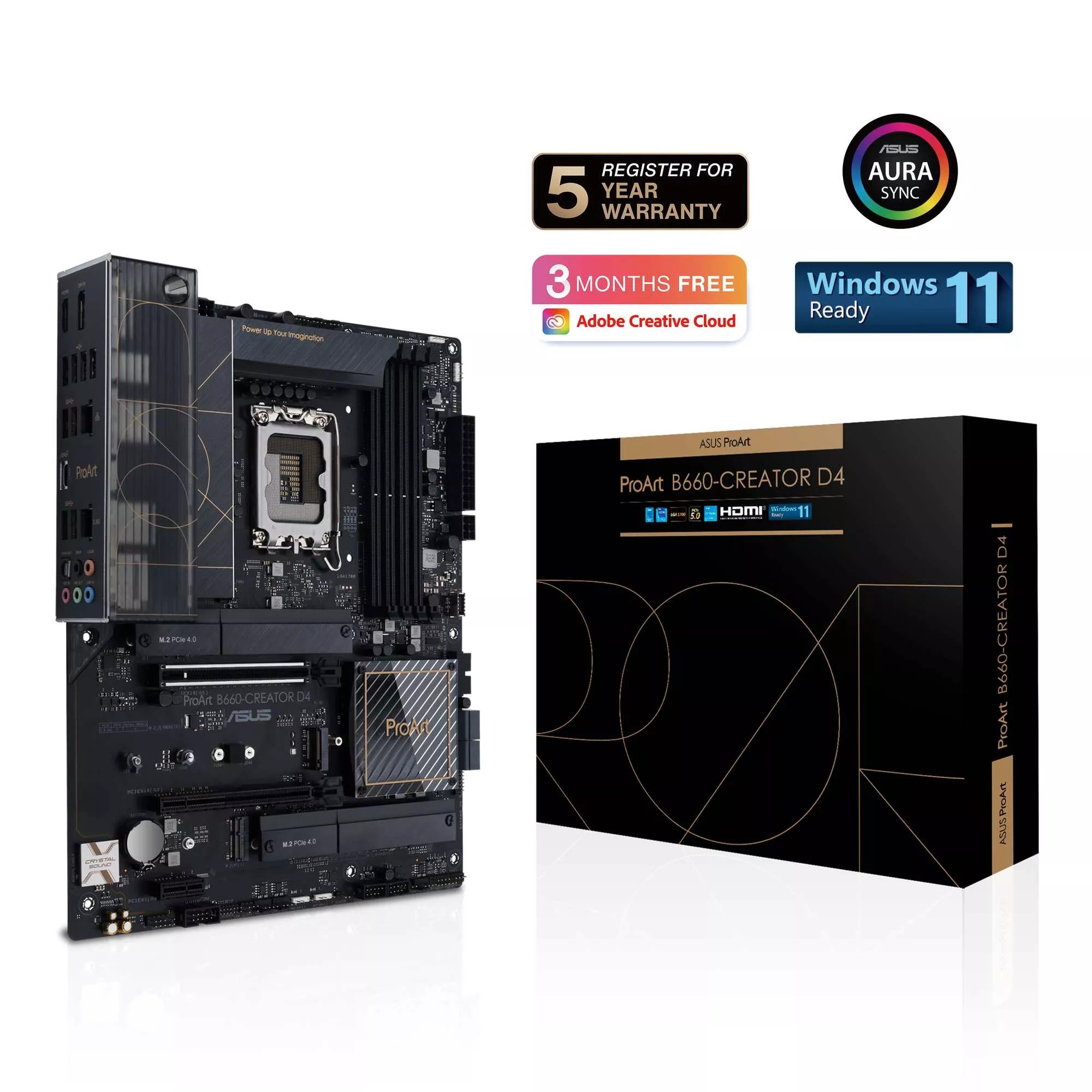 ProArt B660-CREATOR D4 ProArt B660-CREATOR D4