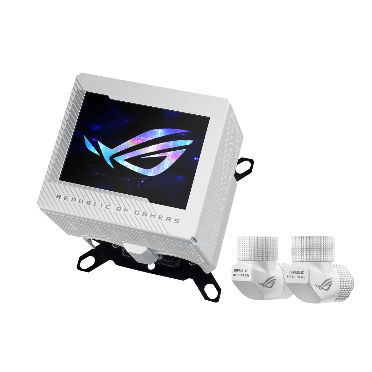 ASUS ROG Ryujin III WB White LCD CPU-Wasserblock thumbnail 6