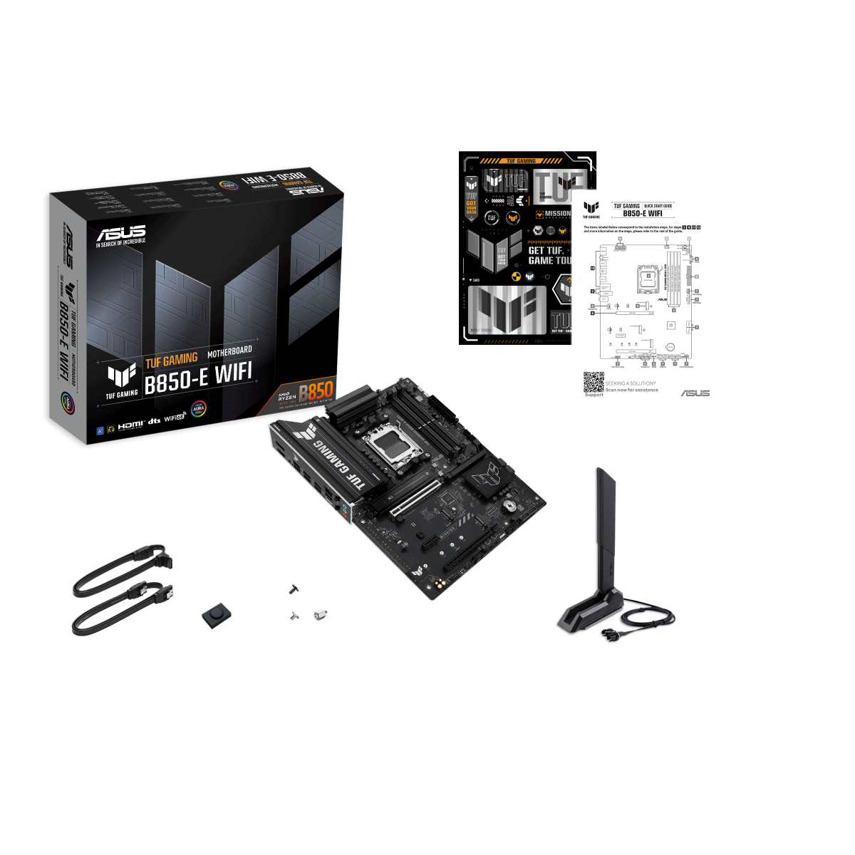 ASUS TUF GAMING B850-E WIFI Mainboard Sockel AMD AM5 thumbnail 5