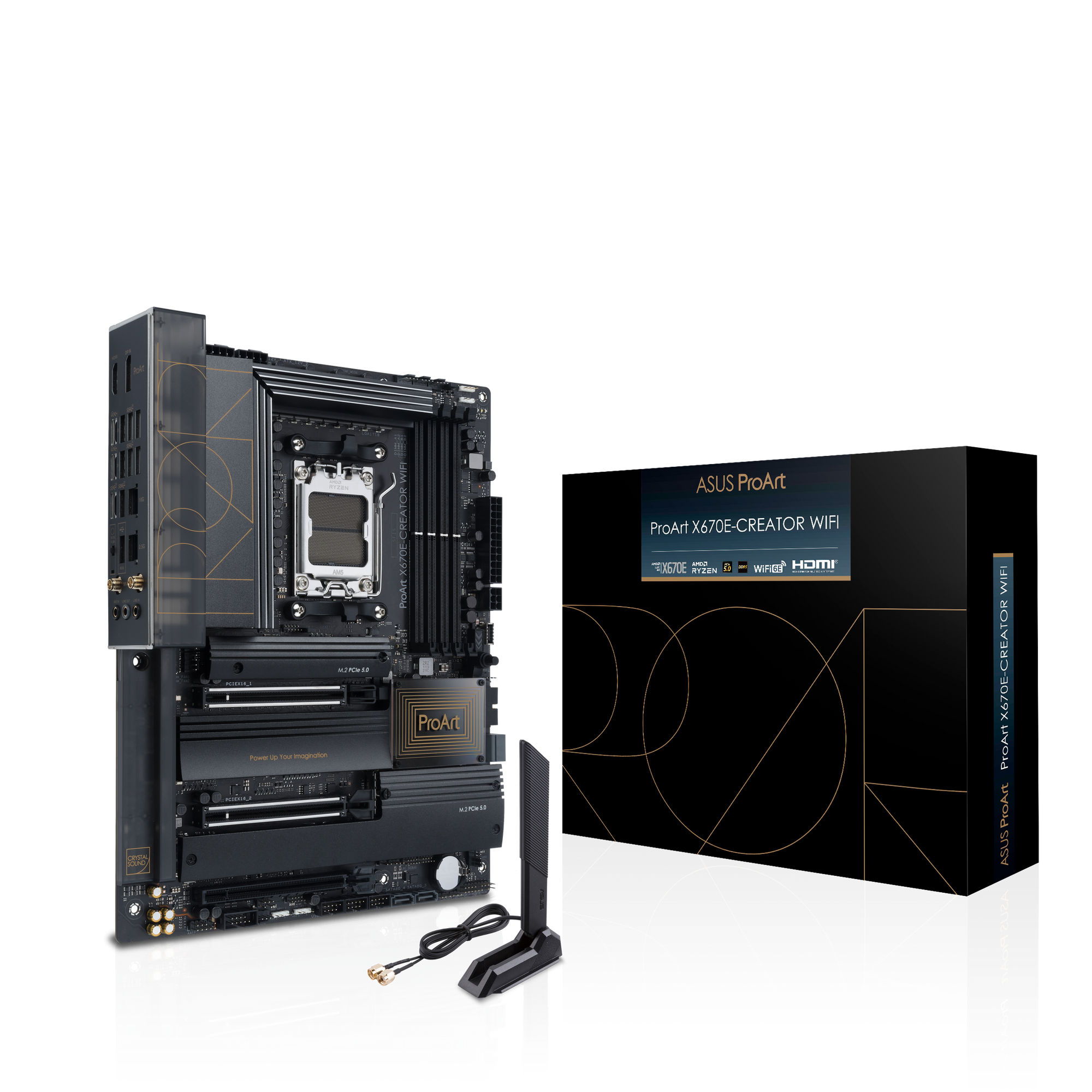 ASUS ProArt X670E-CREATOR WIFI Socket Carte mère AMD AM5 
