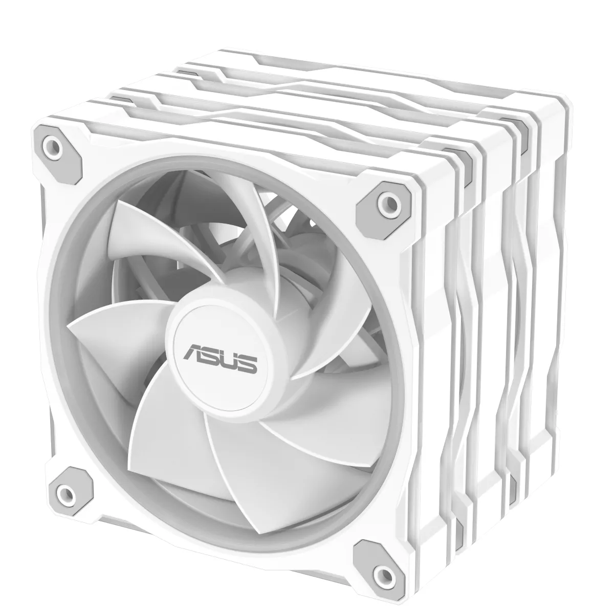 ASUS Prime MR120 White 3in1 ARGB Reverse-Gehäuselüfter 3er-Set ASUS Prime MR120 White 3in1 ARGB Reverse-Gehäuselüfter 3er-Set