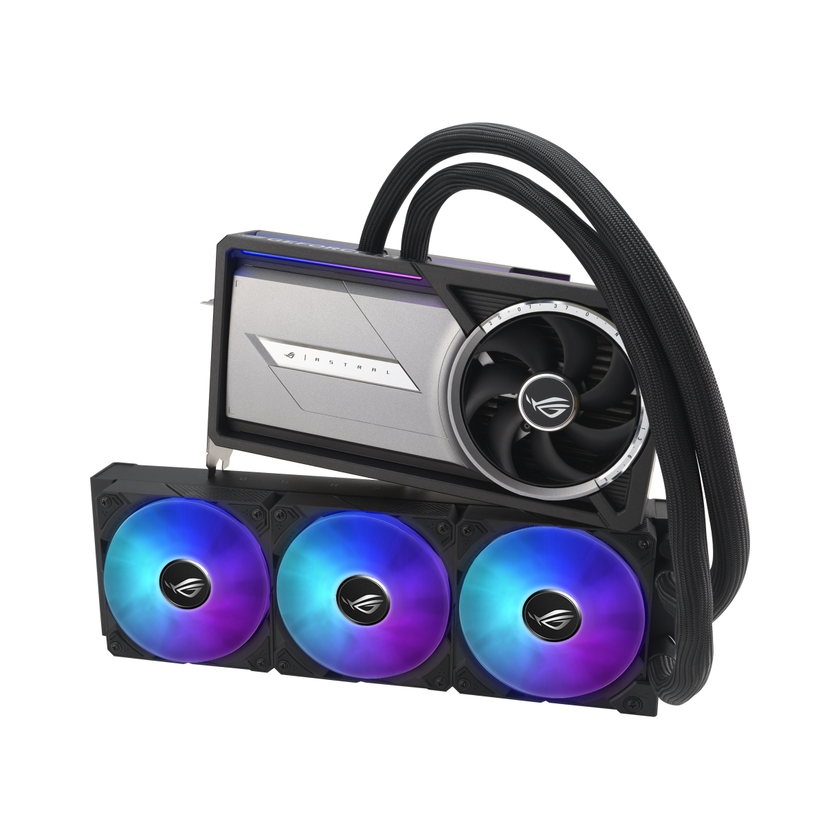 ASUS ROG Astral LC GeForce RTX 5090 32GB GDDR7 OC Edition Gaming Grafikkarte mit All-in-One-Flüssig-CPU-Wasserkühlung 2