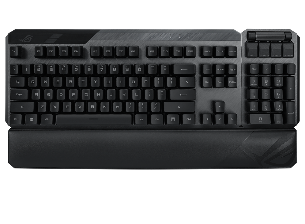 ASUS ROG Claymore II Wireless Gaming Keyboard, ROG RX Optical Switches, Detachable Numpad thumbnail 6