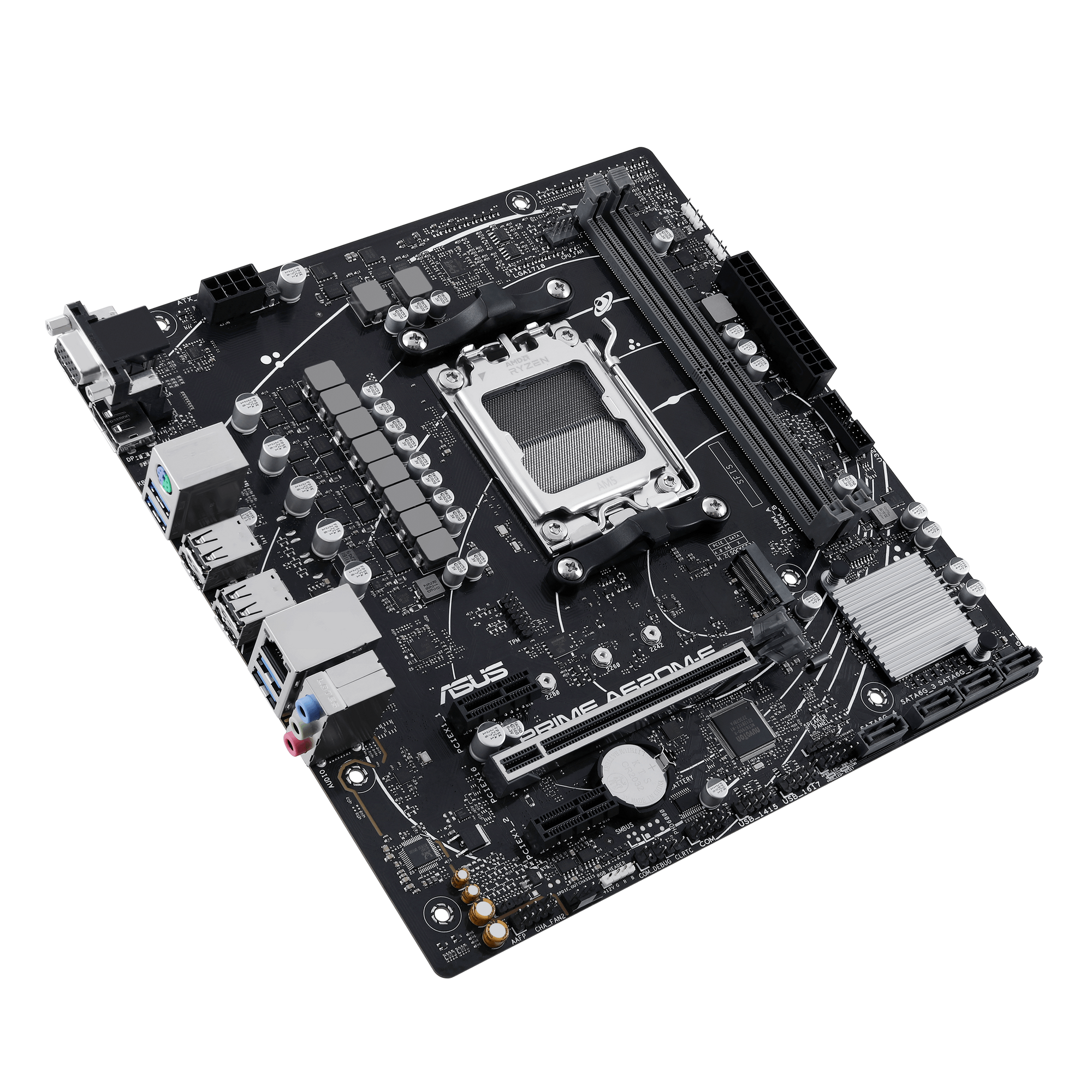 ASUS Prime A620M-E-CSM Mainboard Sockel AMD A620 2