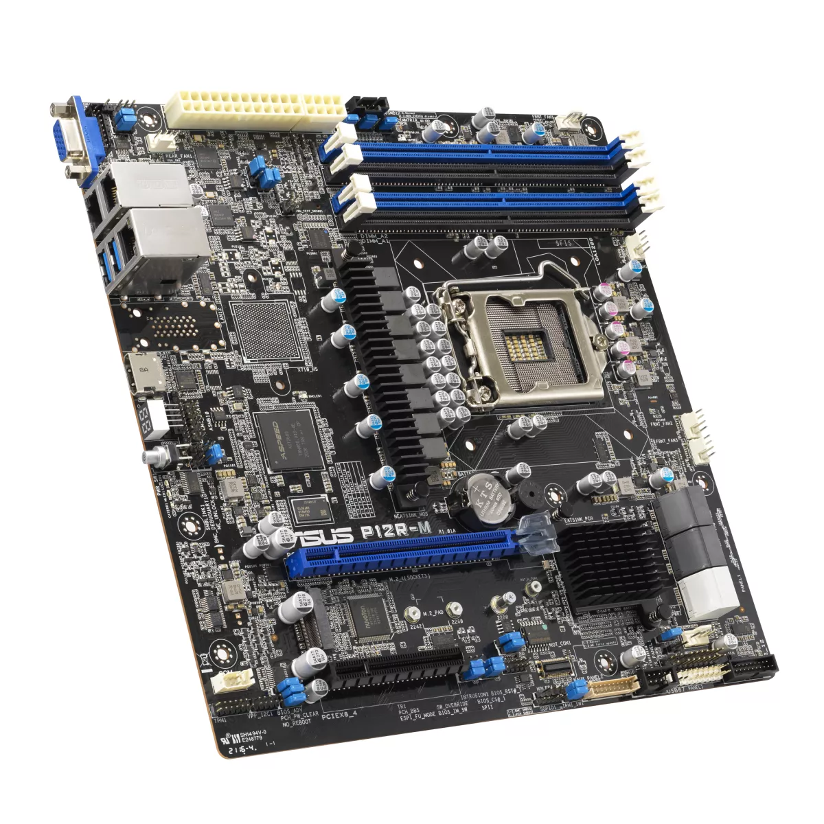 ASUS P12R-M/10G-2T  microATX  1x LGA 1200 DDR4  2x10G
