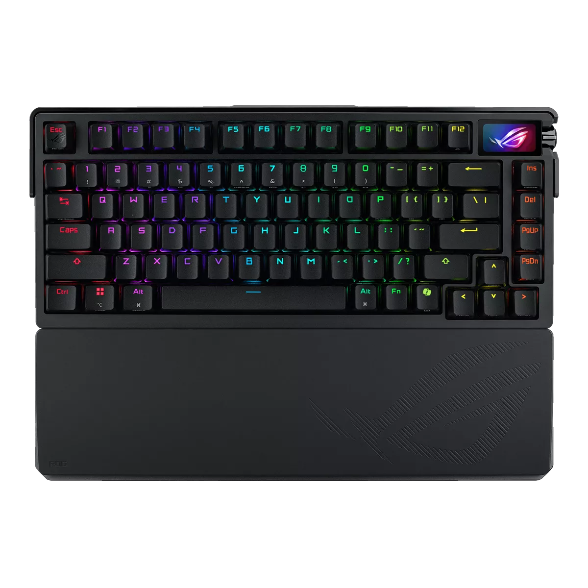 ASUS ROG AZOTH EXTREME 75% Wireless DIY Custom Gaming Keyboard, OLED display ASUS ROG AZOTH EXTREME 75% Wireless DIY Custom Gaming Keyboard, OLED display