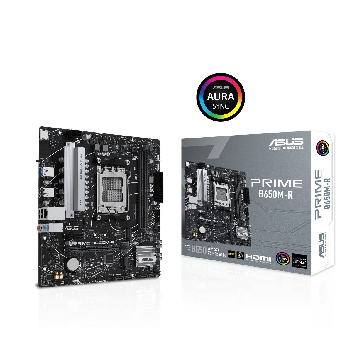 ASUS PRIME B650M-R Gaming Mainboard Sockel AMD AM5 