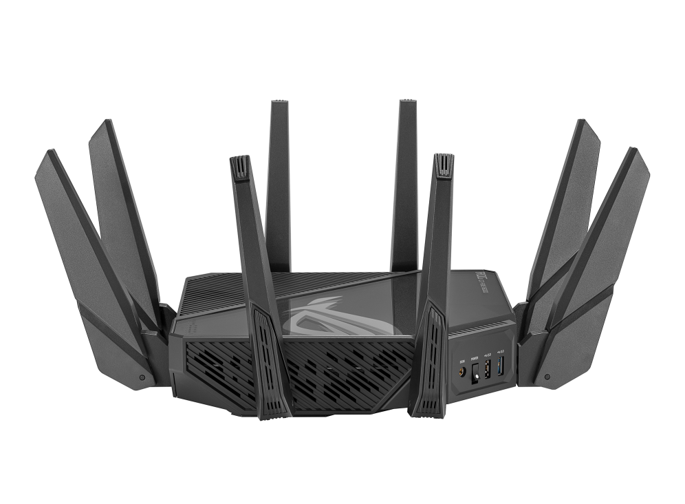 ASUS ROG Rapture GT-AXE16000 AiMesh WLAN Gaming kombinierbarer Router thumbnail 3