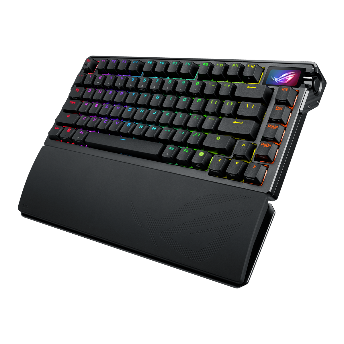 ASUS ROG AZOTH EXTREME 75% Wireless DIY Custom Gaming Keyboard, OLED display thumbnail 3