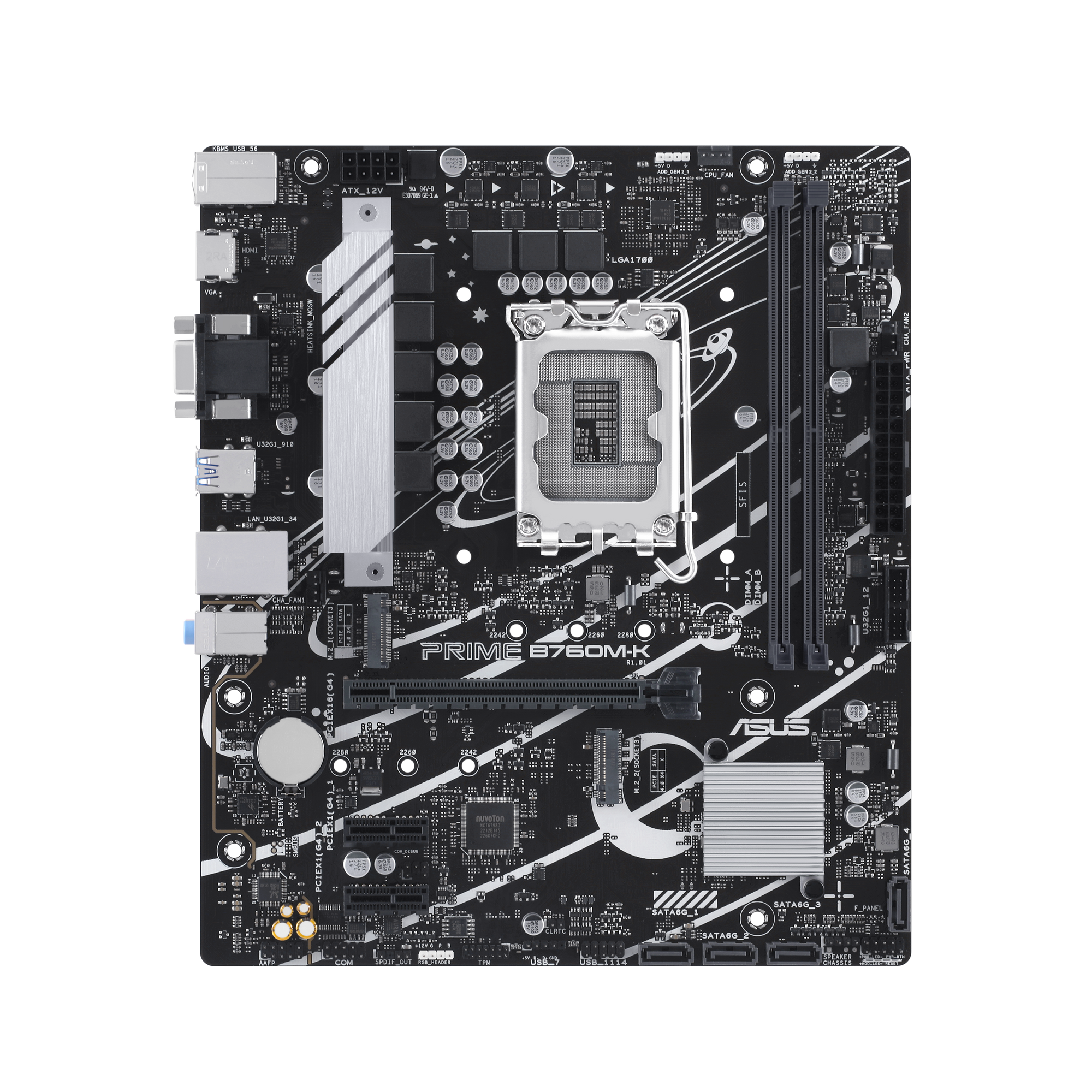 ASUS PRIME B760M-K Gaming Mainboard Sockel Intel LGA 1700 2