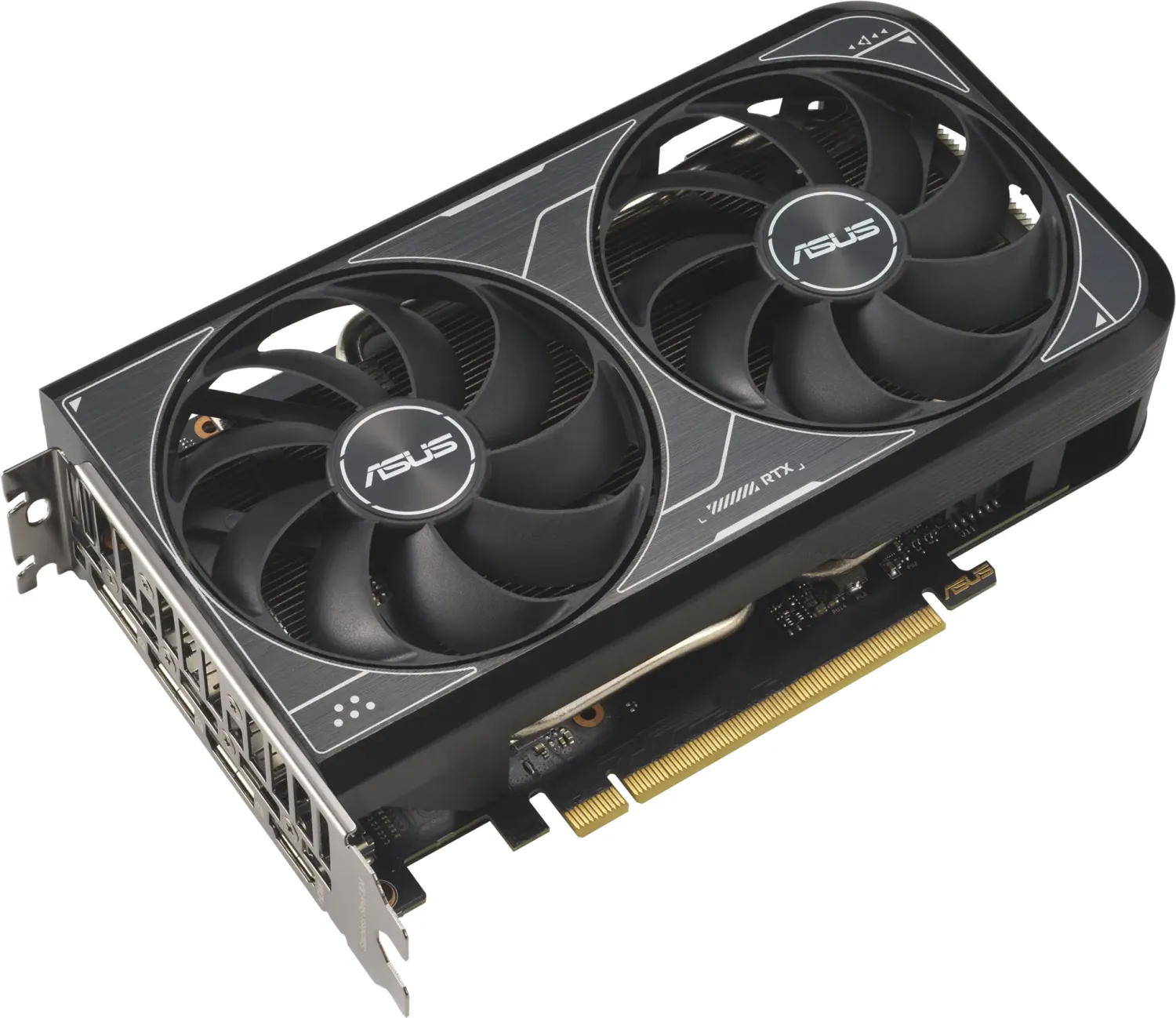 ASUS Dual GeForce RTX 4060 Ti OC V2 Edition 8GB GDDR6 Gaming Grafikkarte schwarz, BULK 1