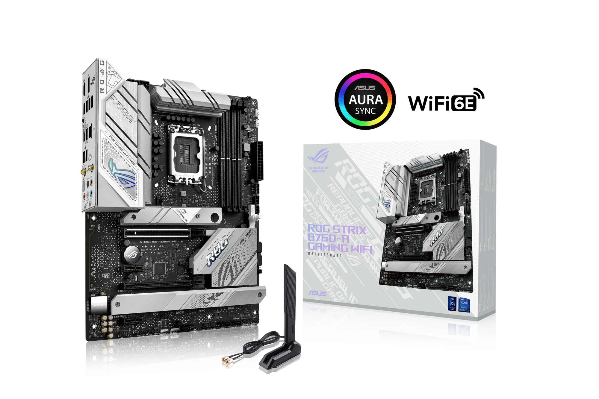 ASUS ROG STRIX B760-A GAMING WIFI Mainboard Sockel Intel LGA 1700
