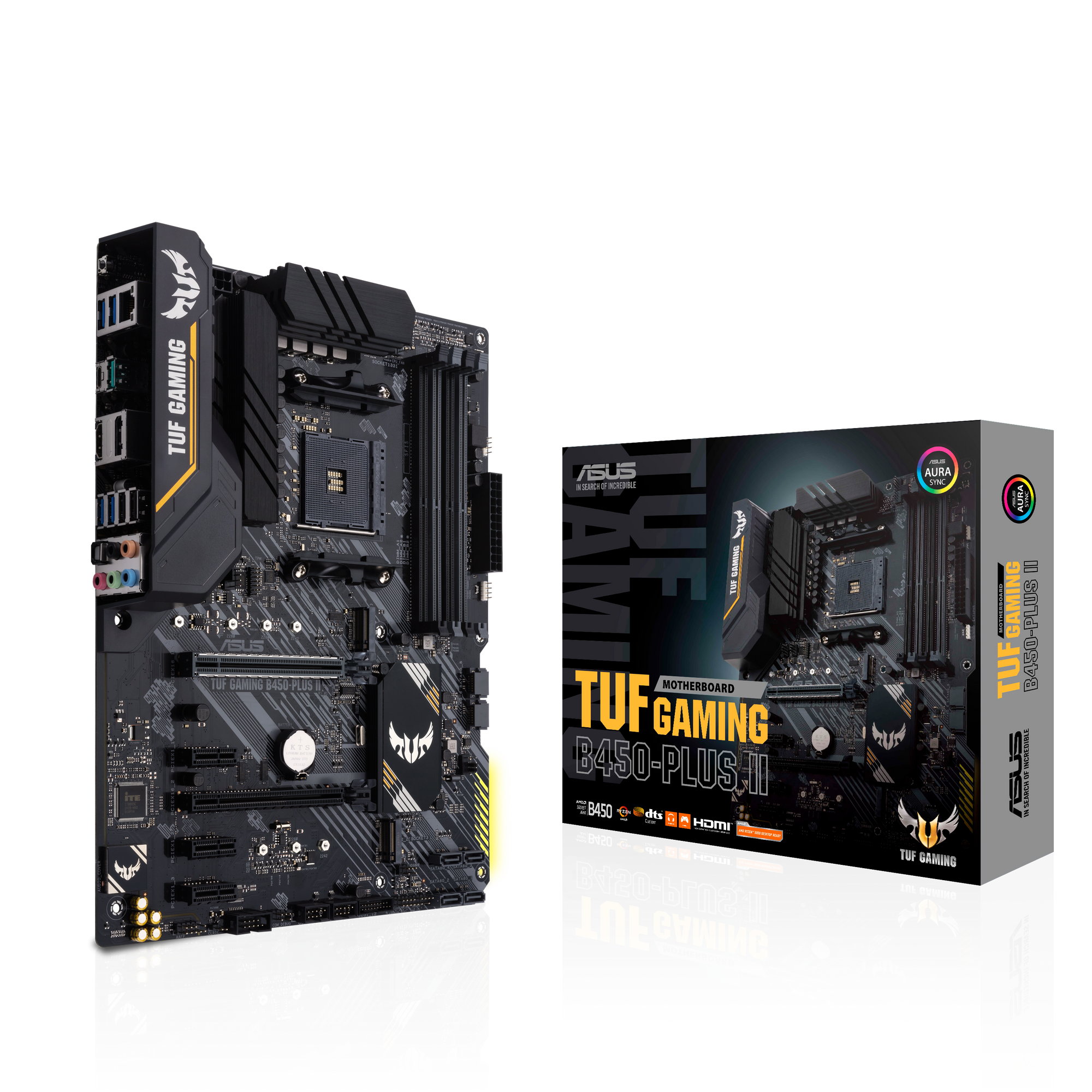 Asus TUF Gaming B450-Plus II Mainboard Sockel AM4 1