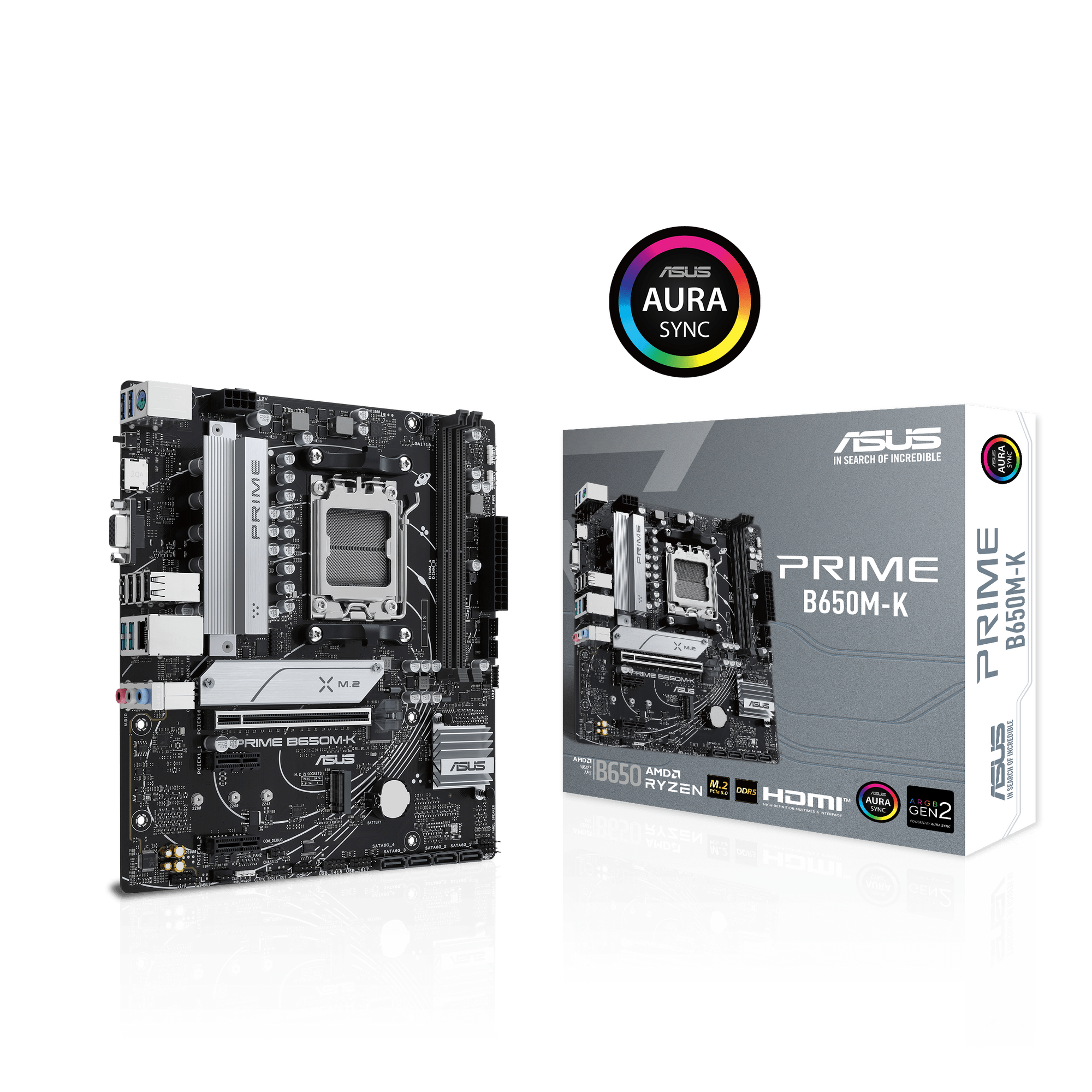 ASUS Prime B650M-K Mainboard Sockel AMD AM5