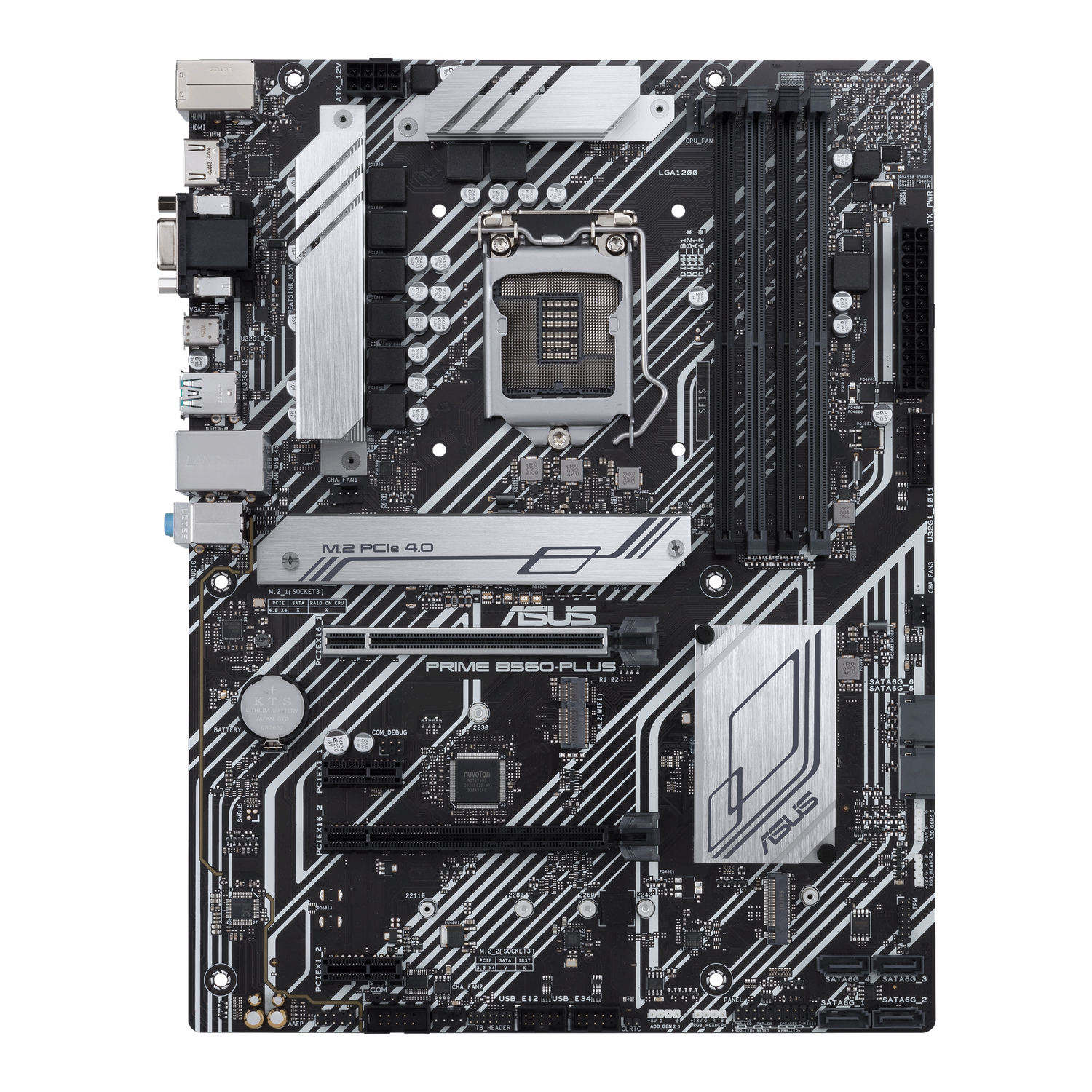 ASUS Prime B560-Plus Gaming Mainboard Sockel Intel LGA1200 thumbnail 4