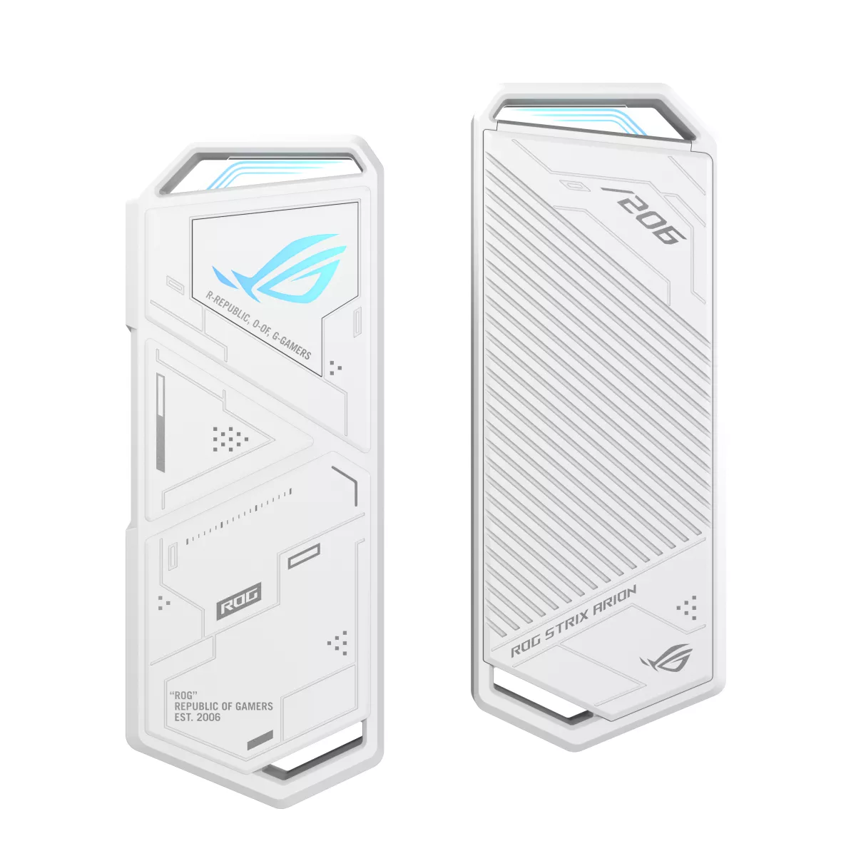 ASUS ROG STRIX Arion White Edition M.2 NVMe-SSD-Gehäuse ASUS ROG STRIX Arion White Edition M.2 NVMe-SSD-Gehäuse