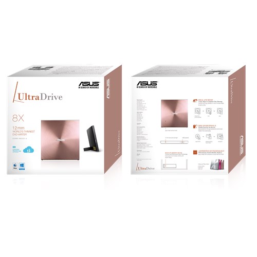 ASUS SDRW-08U5S-U UltraDrive roségold 2