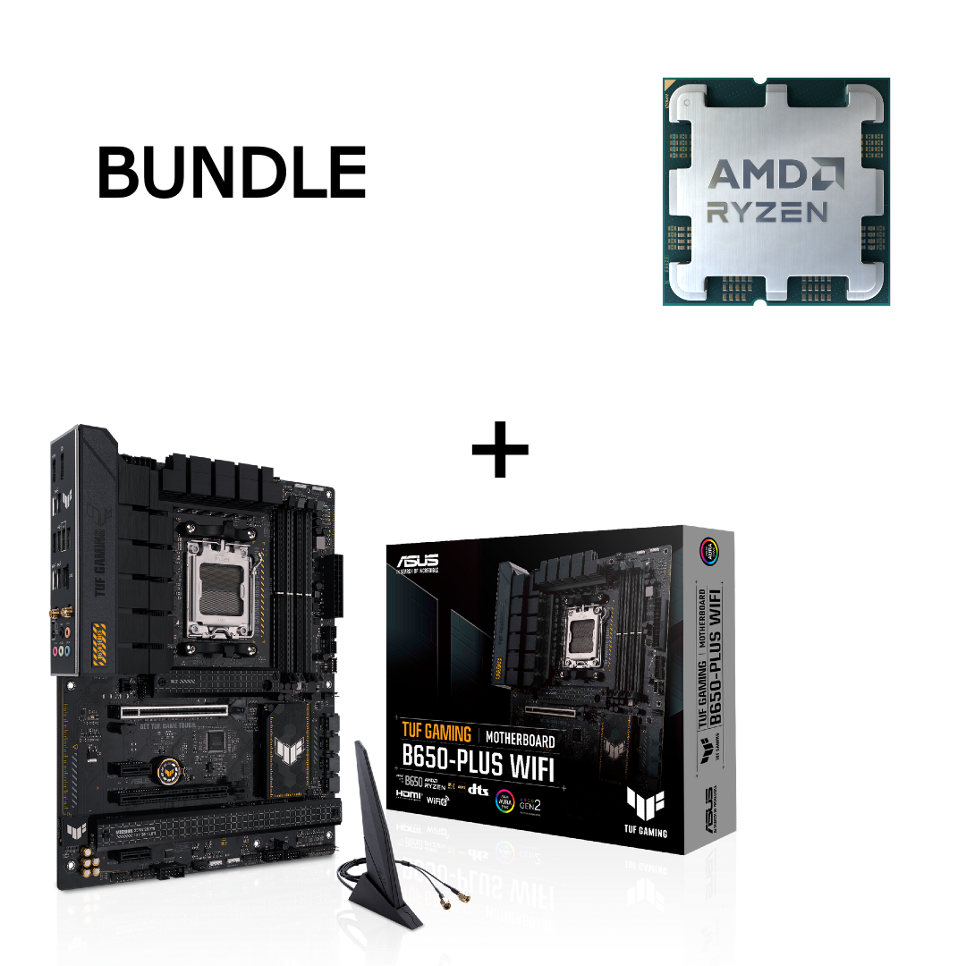 Bundle  ASUS TUF GAMING B650-PLUS WIFI Mainboard  + CPU 2