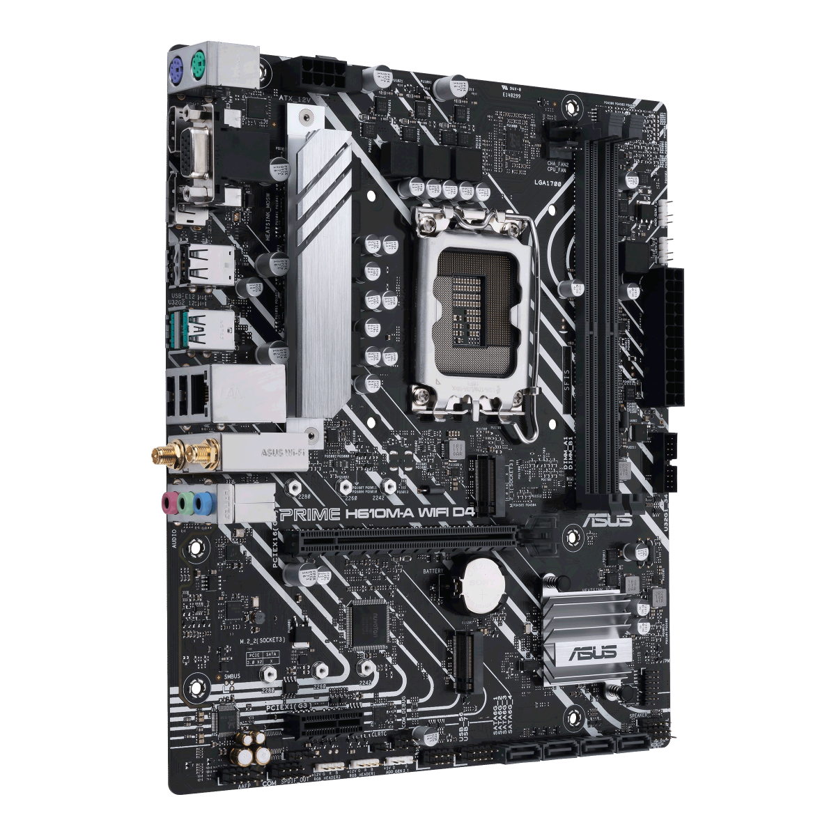 ASUS PRIME H610M-A WIFI D4 Mainboard Sockel Intel LGA 1700 2