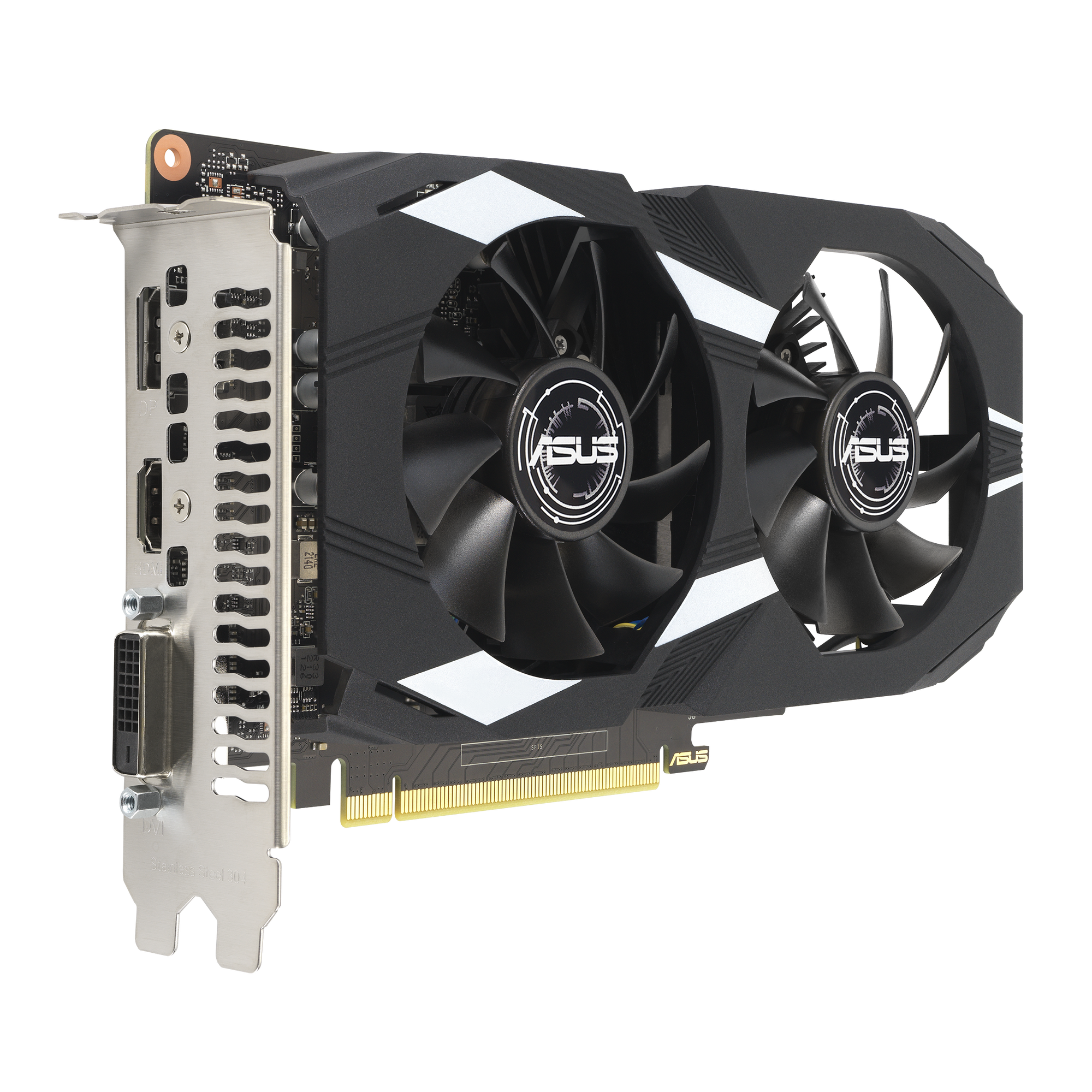 ASUS Dual GeForce GTX 1630 OC Edition 4GB GDDR6 Gaming Grafikkarte thumbnail 4