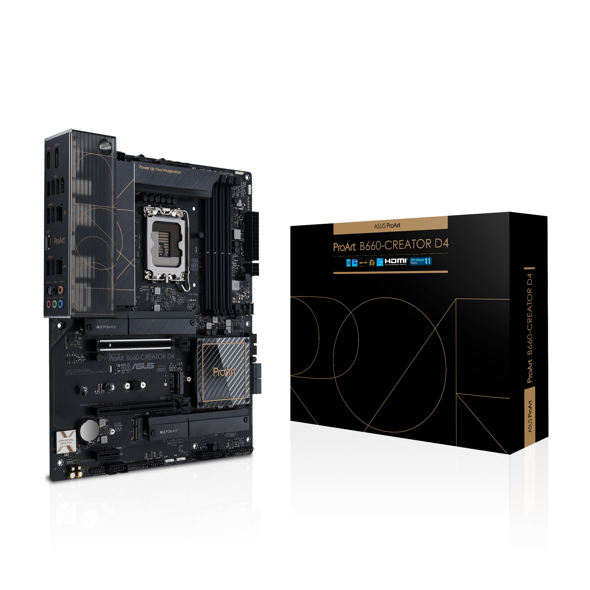 ASUS ProArt B660-CREATOR D4 Mainboard Sockel Intel LGA 1700 thumbnail 3