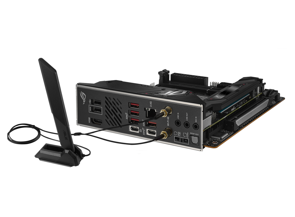 ASUS ROG STRIX B650E-I GAMING WIFI motherboard socket AMD AM5 thumbnail 2
