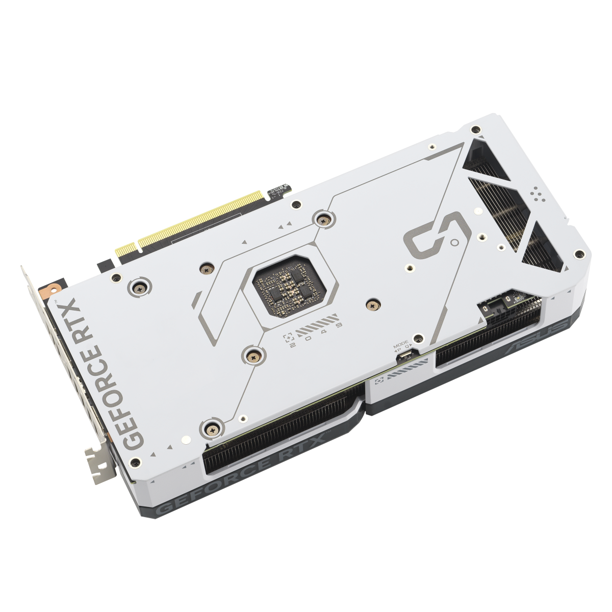ASUS Dual GeForce RTX 4070 SUPER White OC Edition 12GB GDDR6X Gaming Grafikkarte thumbnail 3