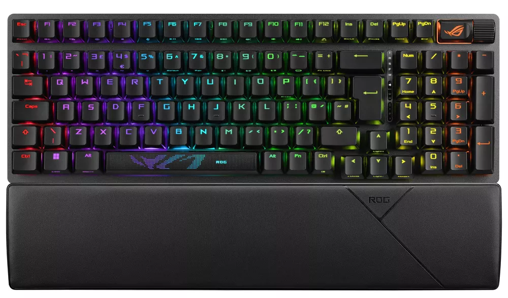 ASUS ROG STRIX SCOPE II 96 Wireless RGB Gaming Keyboard ROG NX Snow Switches ASUS ROG STRIX SCOPE II 96 Wireless RGB Gaming Keyboard ROG NX Snow Switches