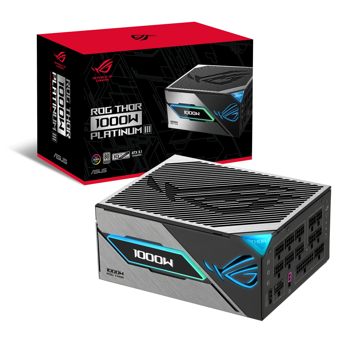 ASUS ROG THOR 1000W Platinum III Gaming Netzteil 