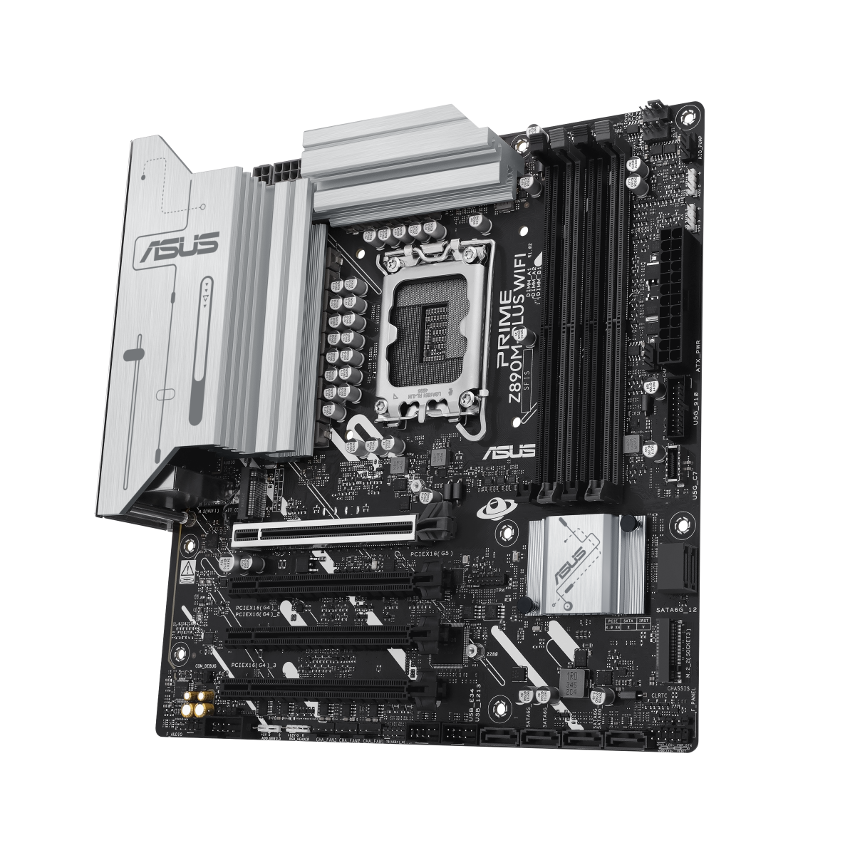 ASUS PRIME Z890M-PLUS WIFI Gaming Mainboard Sockel Intel LGA1851 2