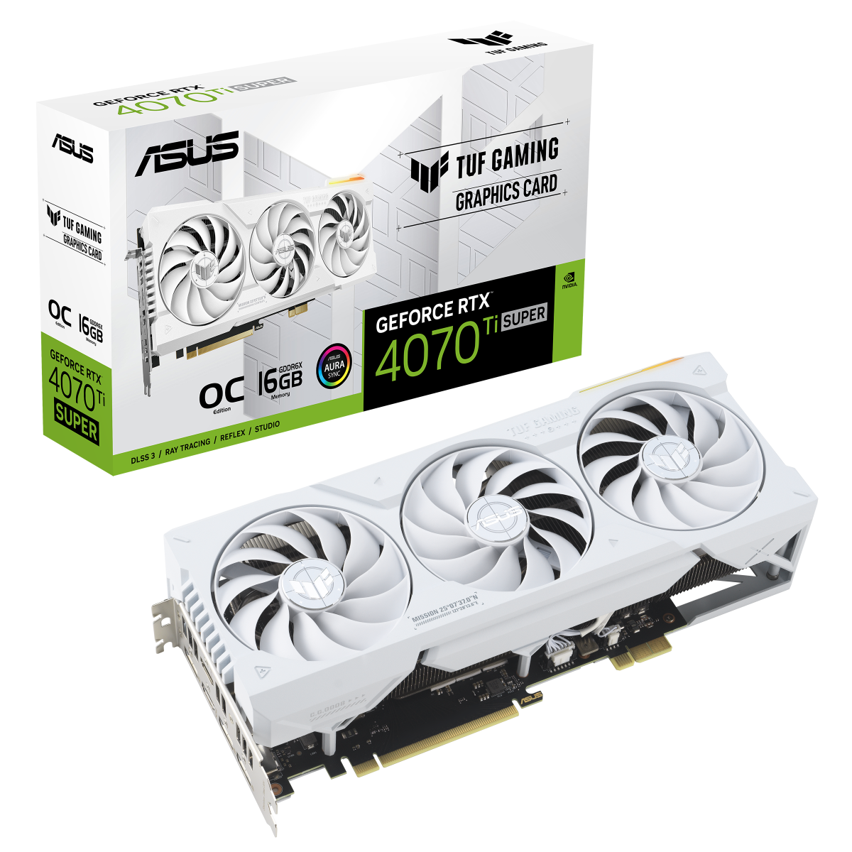 TUF-RTX4070TIS-O16G-BTF-WHITE 