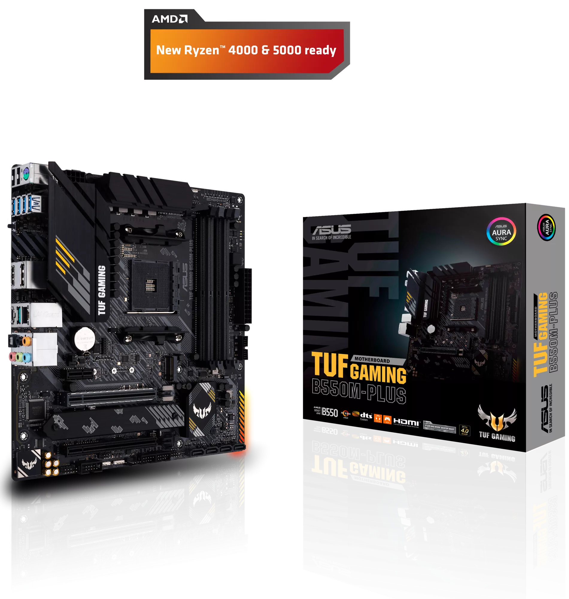 ASUS TUF Gaming B550M-Plus Gaming Mainboard Sockel AM4
