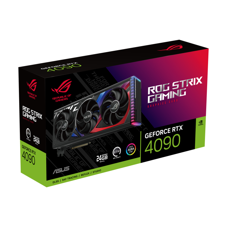 ASUS ROG Strix GeForce RTX 4090 24GB Gaming Grafikkarte thumbnail 4