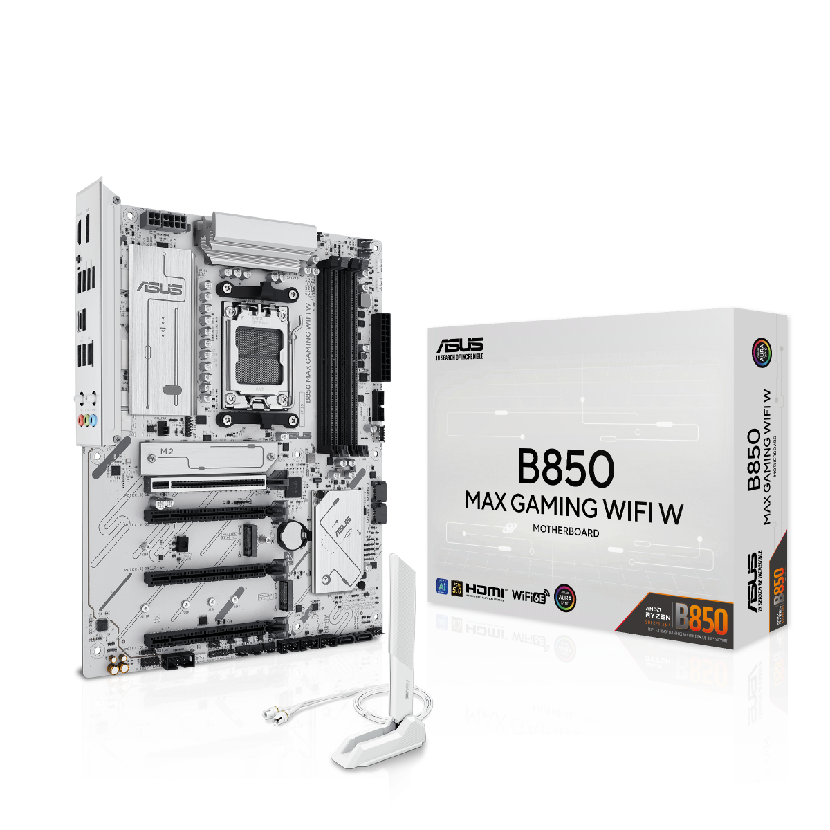 ASUS B850 MAX GAMING WIFI W Mainboard Sockel AMD AM5 1
