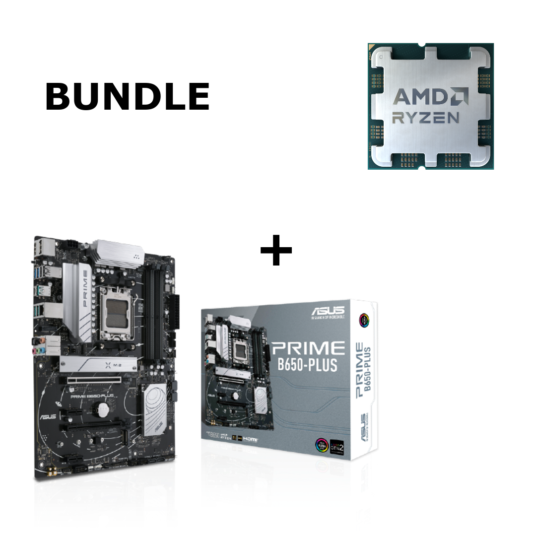 Bundle  ASUS Prime B650-PLUS Gaming Mainboard Sockel AMD AM5 + CPU