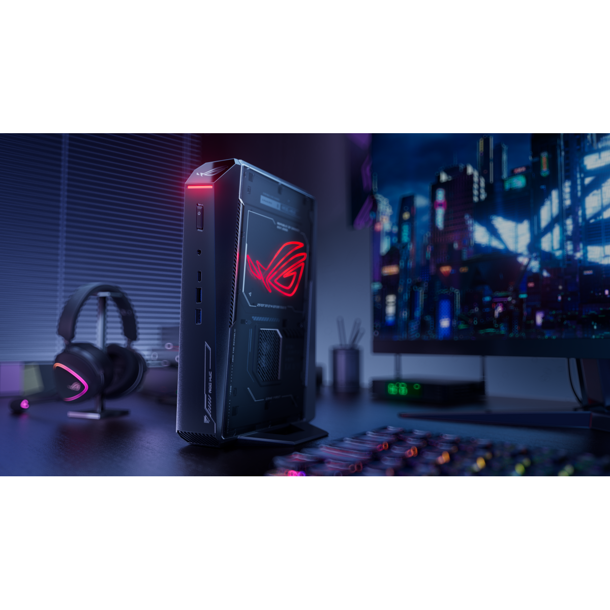 ASUS ROG NUC 15 Tall Mini PC RNUC15JNK9X28AA2 thumbnail 5