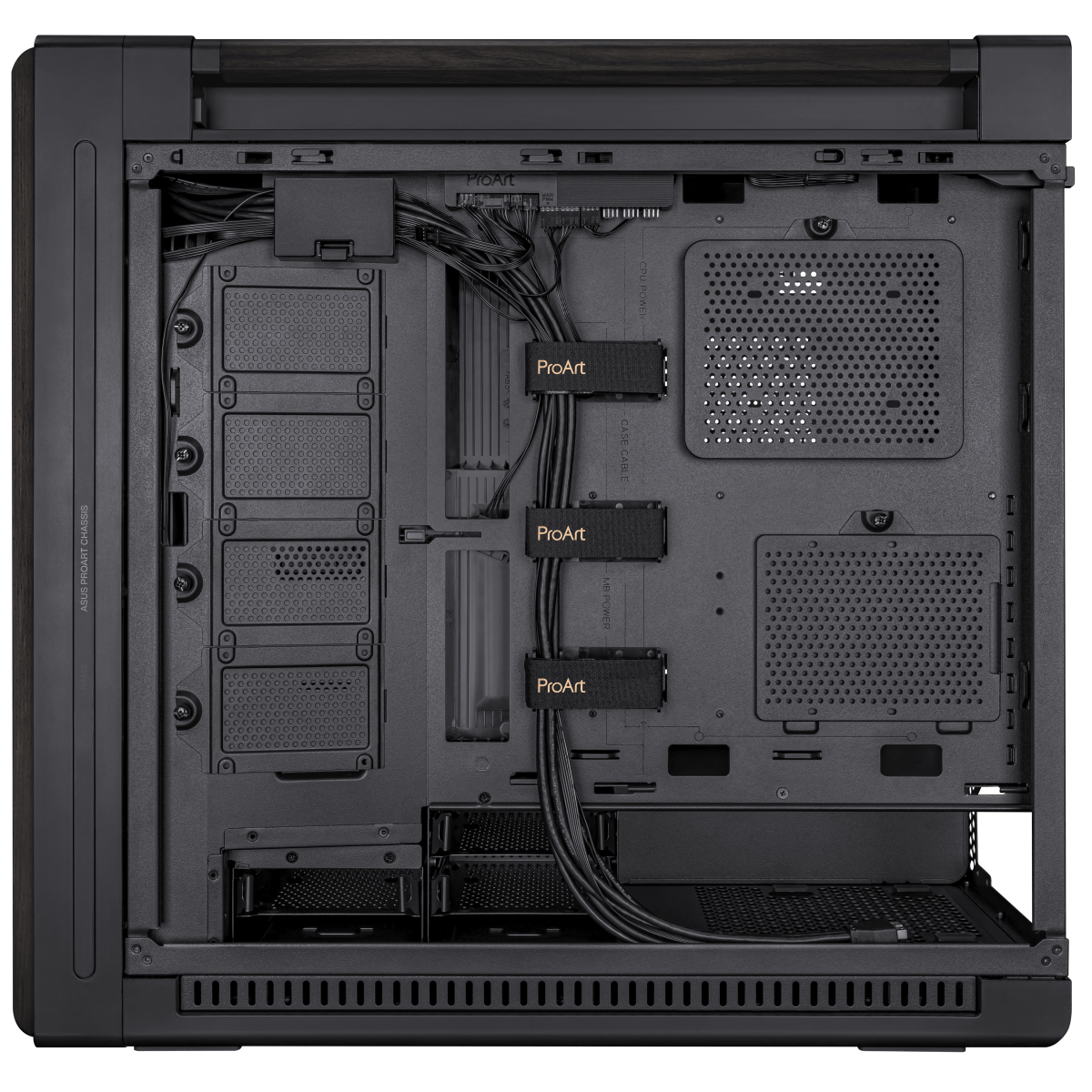 ASUS ProArt PA602 Wood Edition Metal Panel E-ATX PC Gehäuse 2