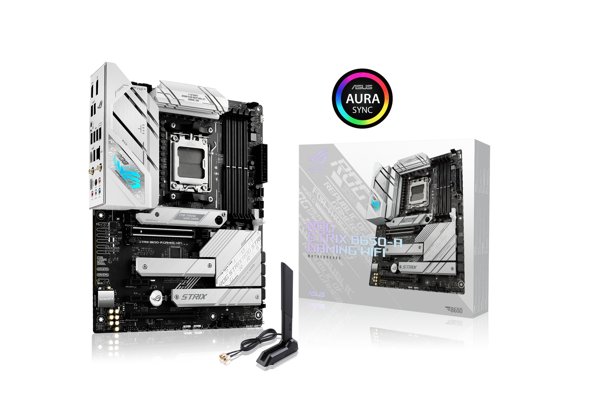 ASUS ROG STRIX B650-A GAMING WIFI Mainboard Sockel AMD AM5 1