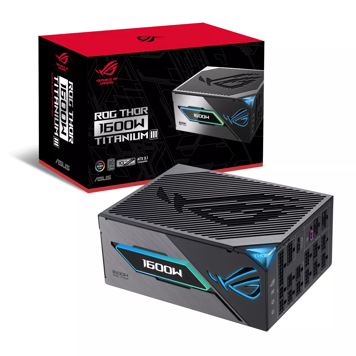 ASUS ROG THOR 1600W Titanium III Gaming Netzteil ASUS ROG THOR 1600W Titanium III Gaming Netzteil